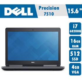 تصویر لپ تاپ dell precision 7510 