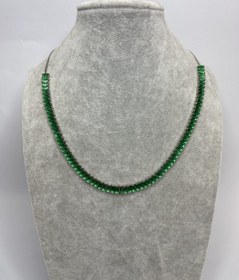 تصویر گردنبند تنیسی(سبز) 