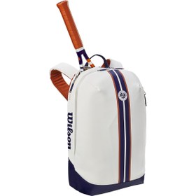 تصویر کوله تنیس ویلسون مدل 2023 Wilson Roland Garros Super Tour Backpack کوله ویلسون رولند گروس 2023