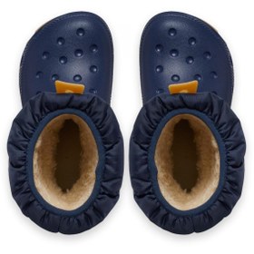 تصویر کلاسیک Neo Puff Boot T Navy Blue Children Bot کراکس Crocs 