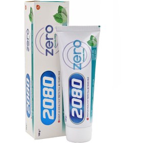 تصویر خمیر دندان زیرو فاقد فلوراید 2080 100 گرم 2080 Zero Fluoride Free Toothpaste