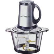 تصویر خردکن هانوور مدل MD1836 ظرفیت ۴ لیتر با دوکاسه پیرکس و استیل 