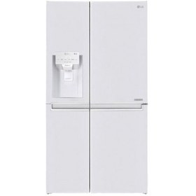 تصویر یخچال فریزر ساید بای ساید ال جی مدل J287 ا LG J287 Side By Side Refrigerator LG J287 Side By Side Refrigerator