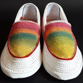 تصویر گیوه طرح کوهرنگ 