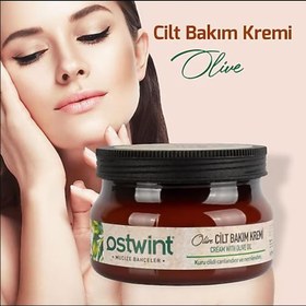 تصویر کرم مرطوب کننده دست استوینت Ostwint Olive Oil حاوی روغن زیتون 300 میل 