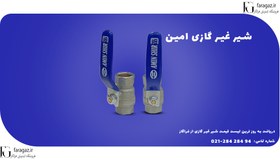 تصویر شیر غیر گازی امین 