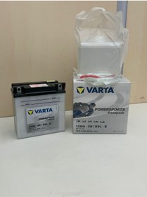 تصویر باتری باطری Yb9L B 12Nb9 3B 12V 9Ah بازار موتور سیکلت Varta 