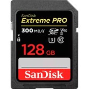 تصویر کارت حافظه سنديسک SanDisk Extreme PRO 128 GB SDXC Memory Card 