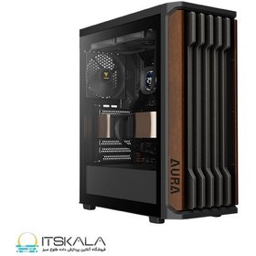 تصویر کیس گیم دیاس مدل AURA GC11 WOOD 