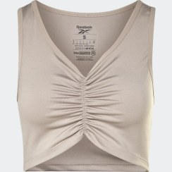 تصویر نیم تنه زنانه ریباک مدل S Ruched Cropped 