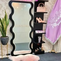 تصویر آینه موج دار 