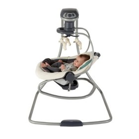 تصویر تاب برقی و نی نی لای لای گراکو مدل graco DueSoothe 