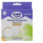 تصویر پد سینه قابل شستشوی 5 لایه 2 عددی کد 908 وی کر 