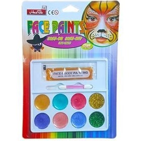 تصویر ست گریم صورت 8 رنگ HB 8003 6751 