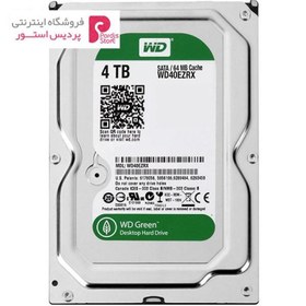 تصویر هارد دیسک اینترنال سری سبز مدل WD40EZRX ظرفیت 4 ترابایت وسترن دیجیتال Green Series WD40EZRX Internal Series Hard Disk Capacity 4TB Western Digital