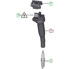 تصویر کویل بی ام و N46/N54 کد 8657273 