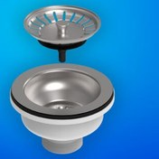 تصویر زیراب سیفون فانتزی گرد 208 محک 