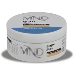 تصویر کرم بدن با رایحه خنک ام ان دی 150 میلی لیتر MND