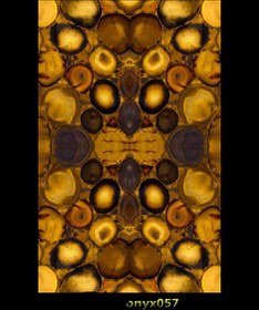 تصویر سنگ مصنوعی انیکس مرمر آگات عسلی پرتقالی کد 057 میکانو 