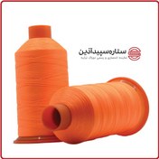 تصویر نخ دوخت پلی دوراک ترکیه نارنجی شبرنگ کد 43 سایز 3 