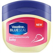 تصویر وازلین بهداشتی کودک وازلین Vaseline مدل Baby Blue Seal وزن 100 گرمی 