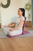 تصویر لوازم یوگا بنفش صندلی مدیتیشن اورجینال Yoga Arden 