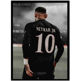 تصویر تابلو فوتبالی نیمار کد ۲۴۴۰ 