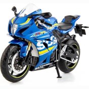 تصویر ماکت موتور GSX-R 1000 برند MSZ آبی 