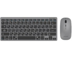 تصویر ماوس و کیبورد وایرلس پرودو PD-BTKBMCO-GY ا Porodo PD-BTKBMCO-GY Bluetooth Keyboard with Mouse Porodo PD-BTKBMCO-GY Bluetooth Keyboard with Mouse