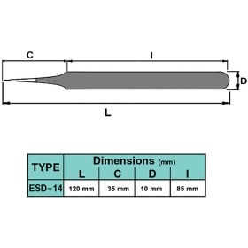 تصویر پنس Dtec مدل ESD-14 