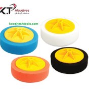 تصویر فوم پولیش پد دار 150 میلیمتر زبر ( نارنجی ) ترکیه 