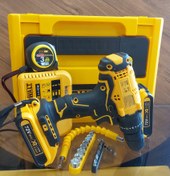 تصویر دریل پیچ گوشتی شارژی دیوالت مدل 1141 با منبع تغذیه باتری 