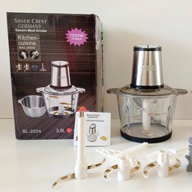 تصویر خردکن برقی سیلور کرست مدل SL2024 توان 1800 وات ظرفیت 3.8 لیتر Silver Crest Electric Meat Grinder SL2024 1800W 3.8L