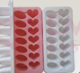 تصویر قالب یخ قلبی 