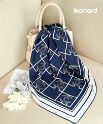 تصویر روسری ابریشم برند لئونارد 