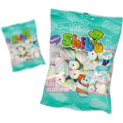 تصویر مارشمالو طنابی شیبا وزن ۱۰۰ گرم 