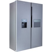 تصویر یخچال فریزر دوقلو هیمالیا Alpha MW60 ظرفیت ۳۸ فوت با هوم بار 