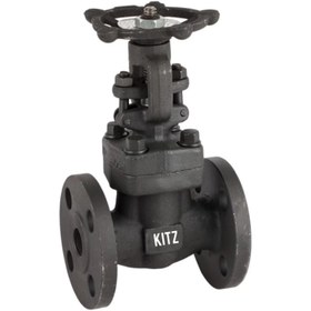 تصویر ‎شیر کشویی کلاس ۱۵۰ فولادی برند کیتز یا اوریون سایز3/4 اینچ Gate valve Class 150 A105 3/4” KITZ OR ORION