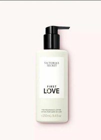 تصویر لوسیون بدن عطری ویکتوریا سیکرت از کالکشن فرست لاو VICTORIA'S SECRET FIRST LOVE Body Lotion 