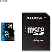 تصویر کارت حافظه میکرو اس دی ای دیتا 32GB UHS I Class10 R100W25 ADATA 32GB UHS I Class10 R100W25 Micro SD Card