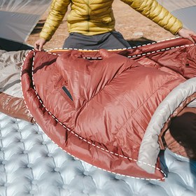 تصویر کیسه خواب نیچرهایک مدل SP550 پر غاز | CNK2550WS014 Snowbird Mummy Down Sleeping Bag