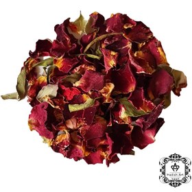 تصویر گلبرگ خشک مینیاتوری زرشکی رنگینه 