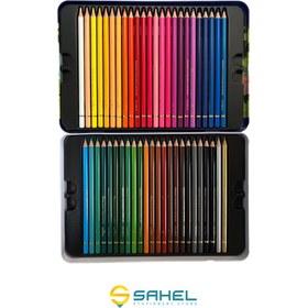 تصویر مداد رنگی 48 رنگ دلفین 