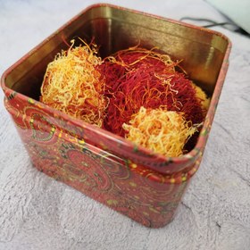 تصویر زعفران دخترپیچ ( زعفران دسته ) 5 مثقالی خاتم 