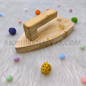 تصویر اتو سرد چوبی 