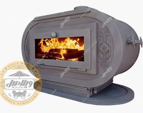 تصویر بخاری هیزمی مدل دورنا 