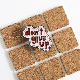تصویر پین متنی don't give up - کد23 