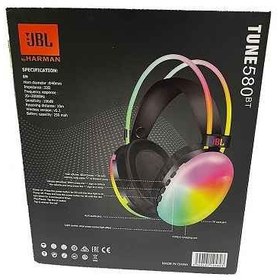 تصویر هدفون جی بی ال JBL مدل TUNE 580BT JBL headphones model TUNE 580BT