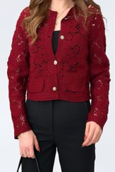 تصویر ژاکت قلاب بافی Crochet sweater ESQ