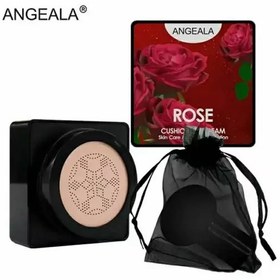 تصویر کوشن بی بی کرم آنجلا وزن 13 گرم ANGEALA CUSHION-مدل گل رز 